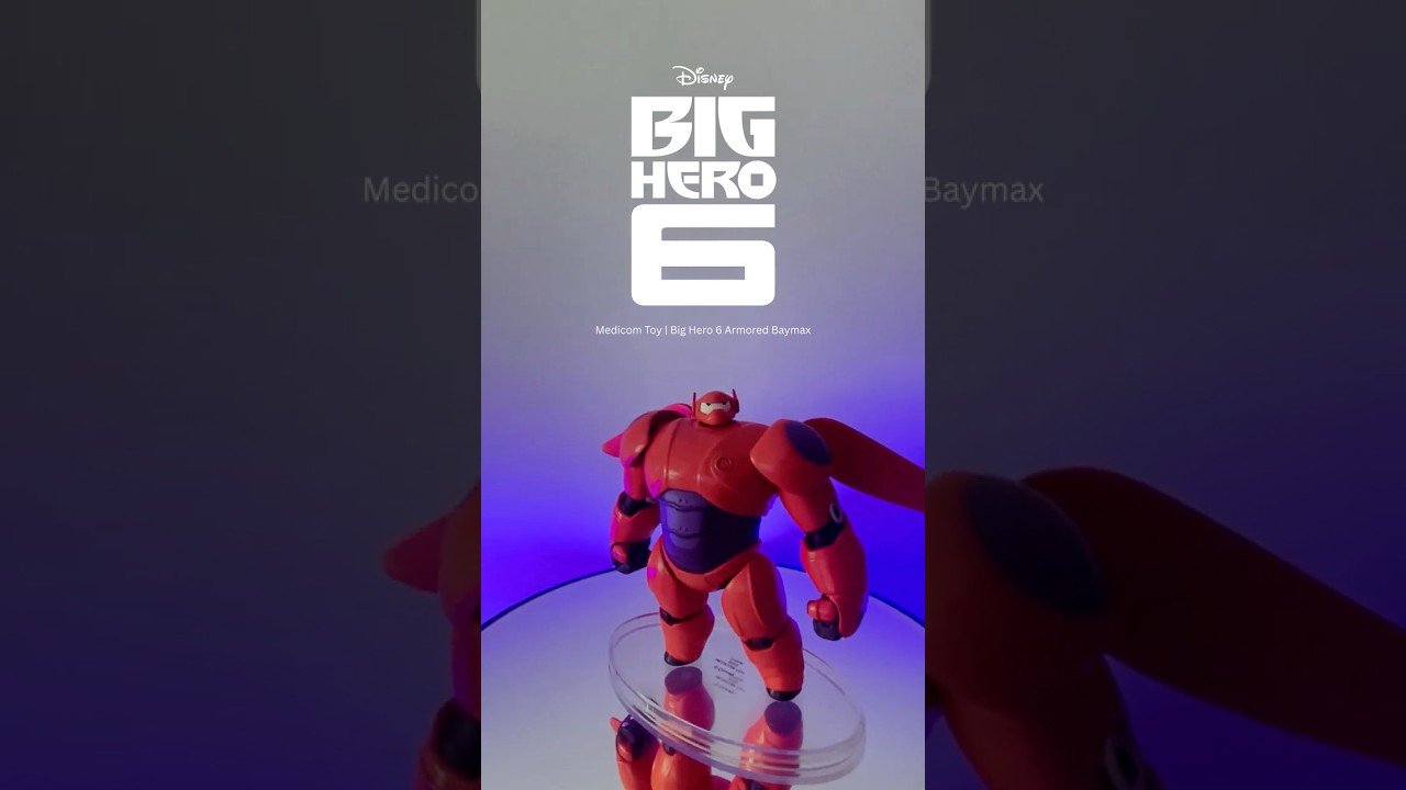Big Hero 6 | Armored Baymax | Medicom Toy #shorts #disney