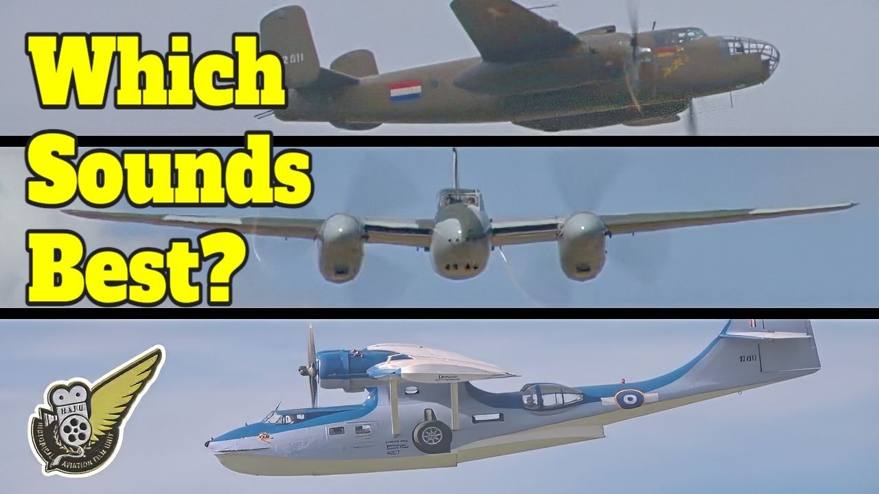 Three of The Best Sounding WW2 Twin Engine Aircraft