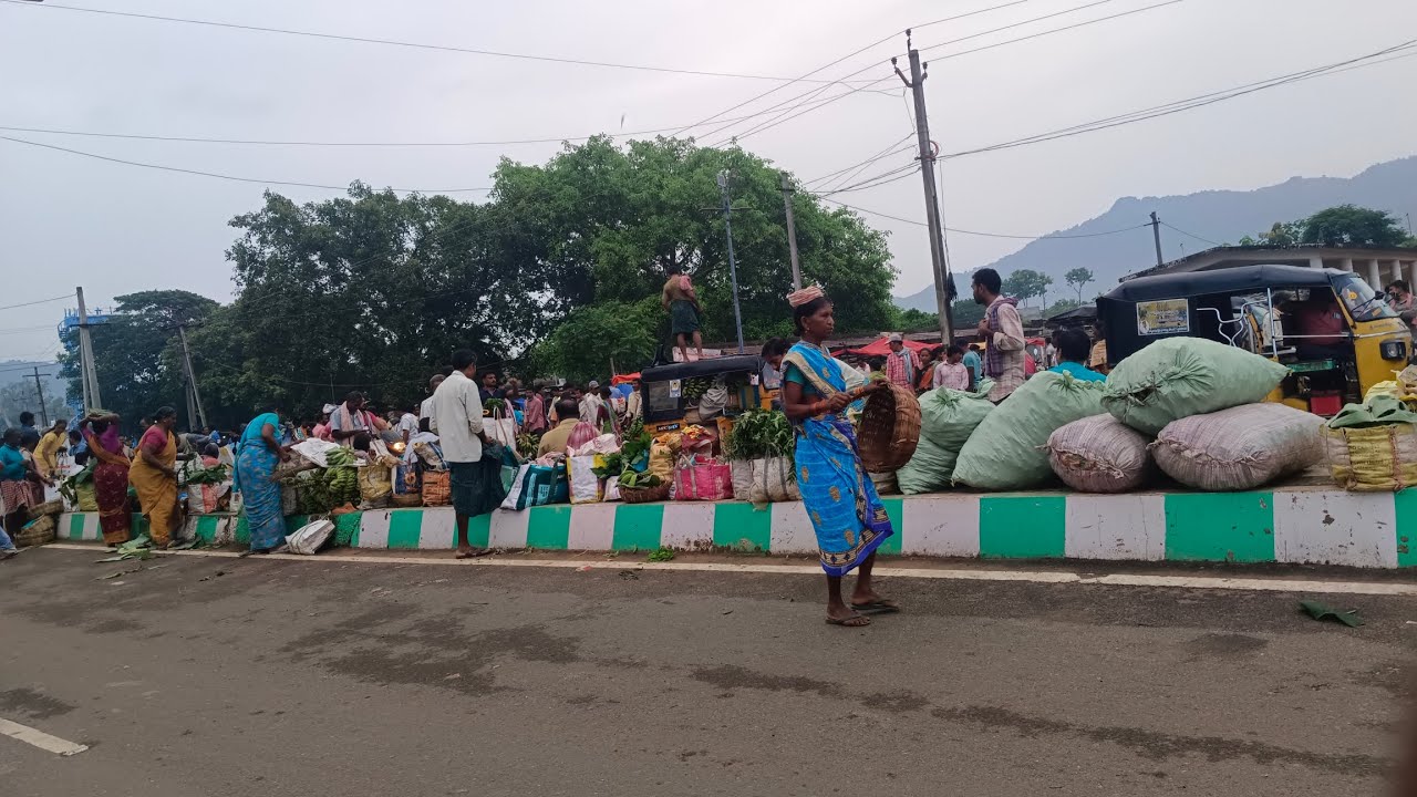 seethampeta market road #swapnika #youtube2023 #marketing