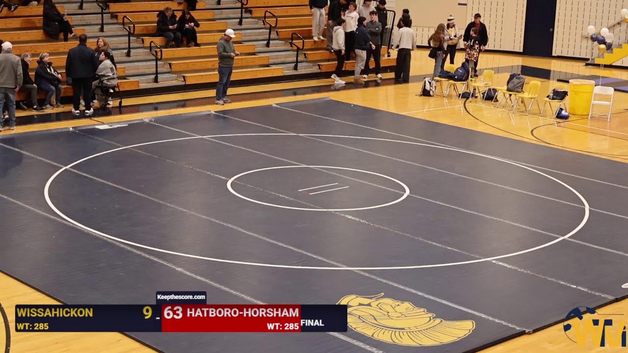 Wissahickon vs Hatboro Varsity Wrestling