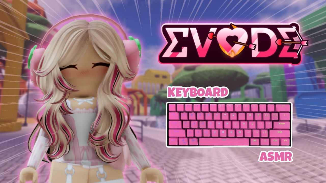 Roblox Evade *CLICKY* Keyboard ASMR
