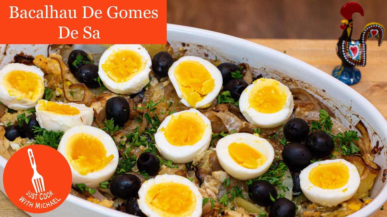 Аутентичный рецепт Bacalhau a Gomes De Sa (запеканка из соленой трески)