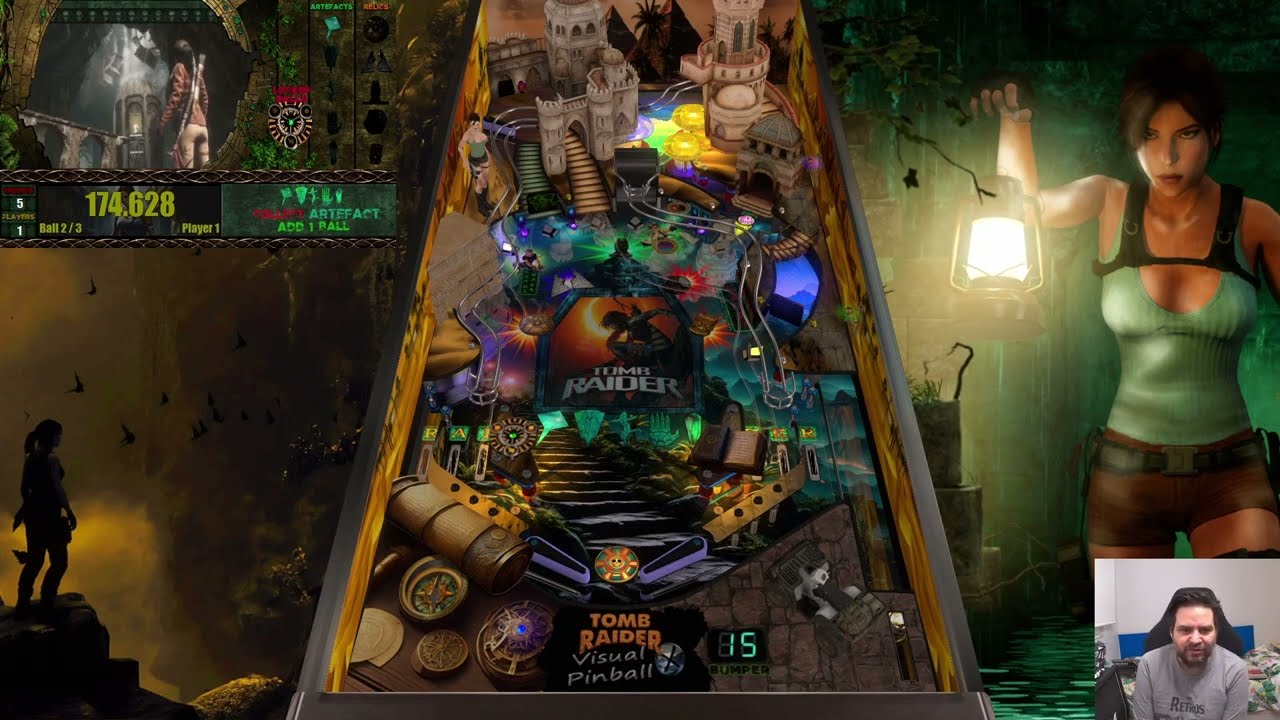 Tomb Raider para Visual Pinball X
