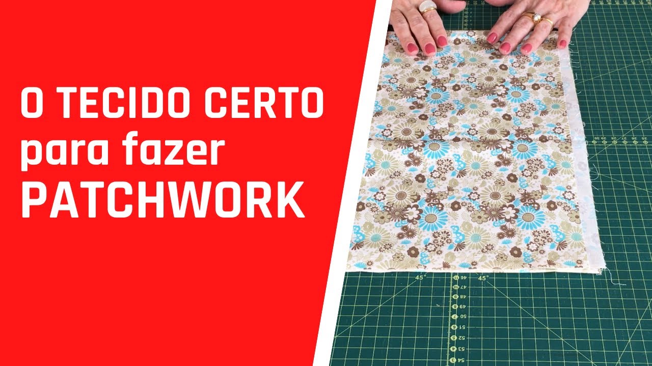 Qual TECIDO usar para fazer PATCHWORK? 🤔
