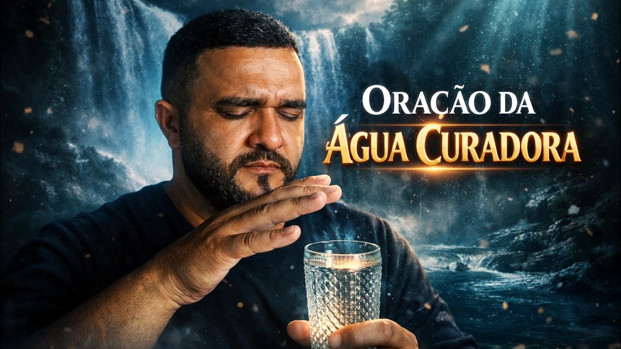 PREPARA TEU COPO COM ÁGUA - Hoje é dia de milagre!