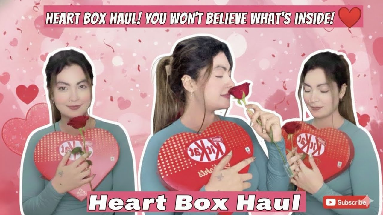 💕Unbelievable😱Heart Box? #RoseDay #VDay2026#valentinesday #minivlog #vlog #gym #gymoutfits #fashion 