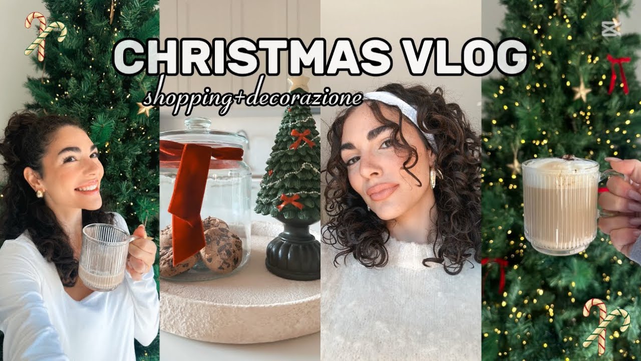 VLOG WEEKEND ✨ Montaggio dell’albero di Natale, decorazioni accoglienti per la casa. 