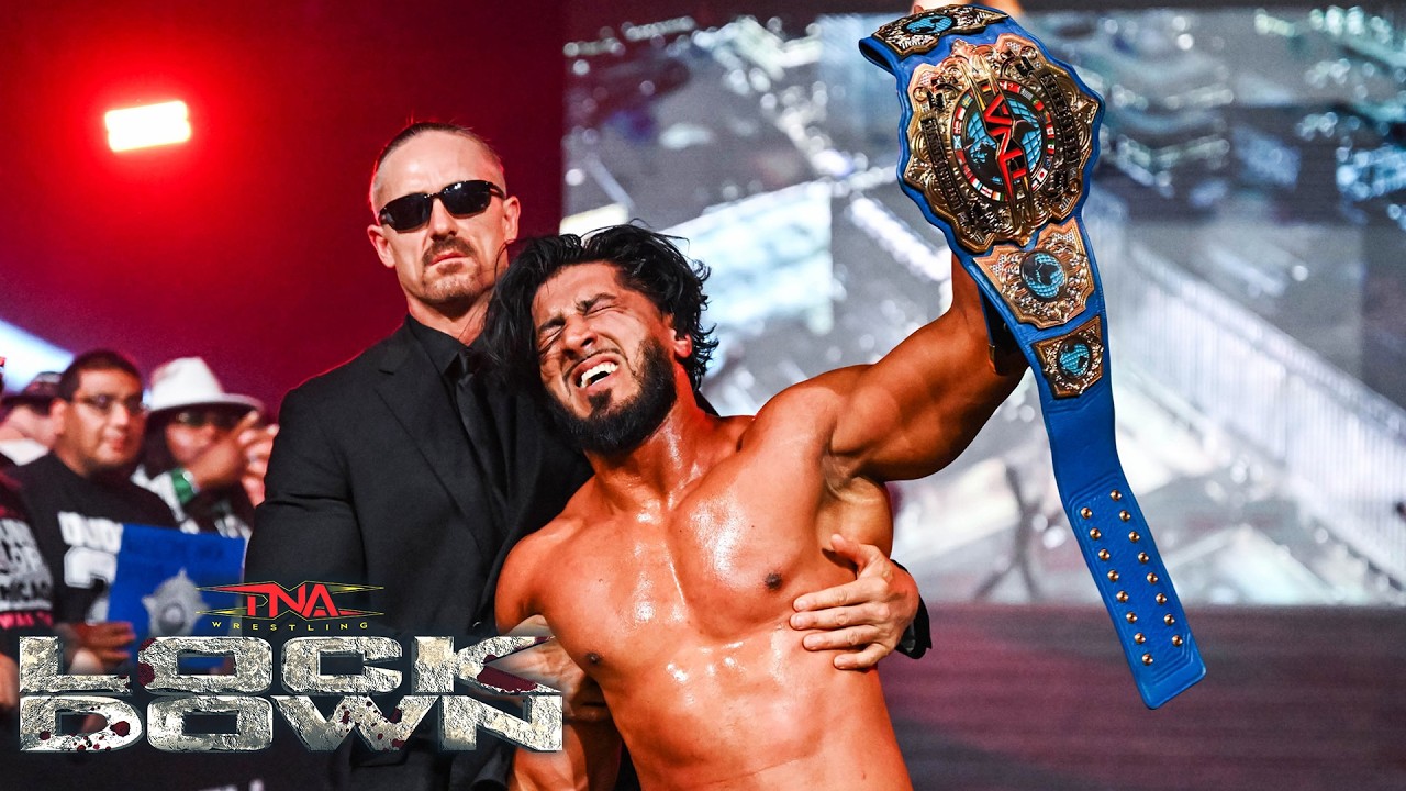 Mustafa Ali WINS TNA International Title | TNA Lockdown 2026 Highlights