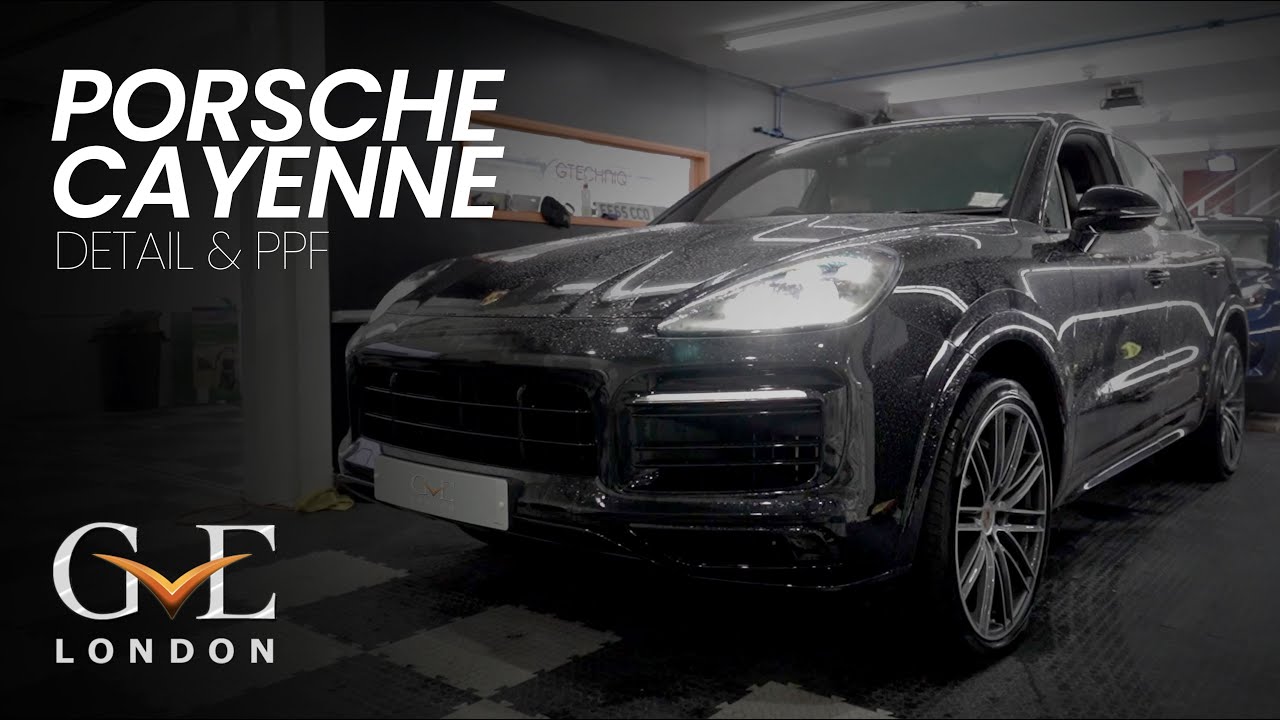 GVE Detailing: 2020 Porsche Cayenne Detail & XPEL PPF | GVE London