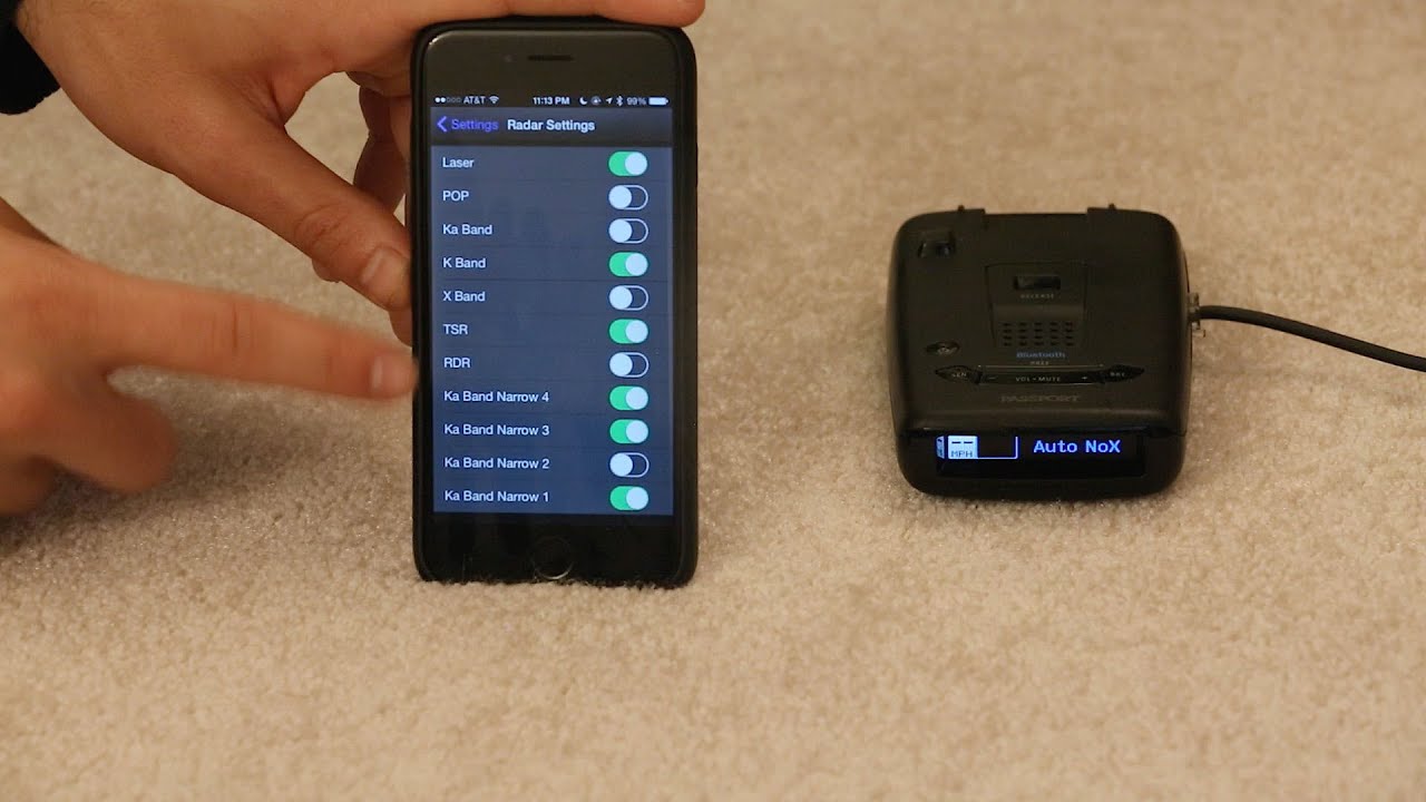 How to Configure your Escort Passport, X70, & X80 Radar Detector