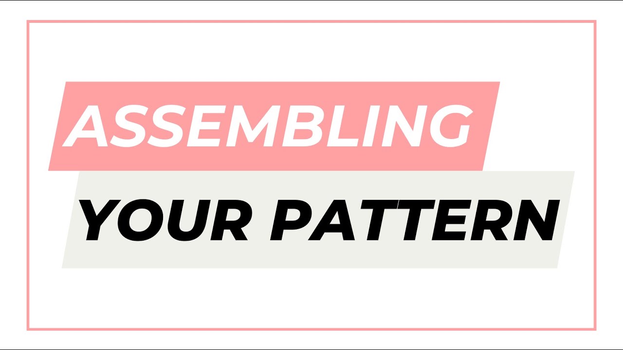 Assembling Your Sonia Estep Designs Pattern