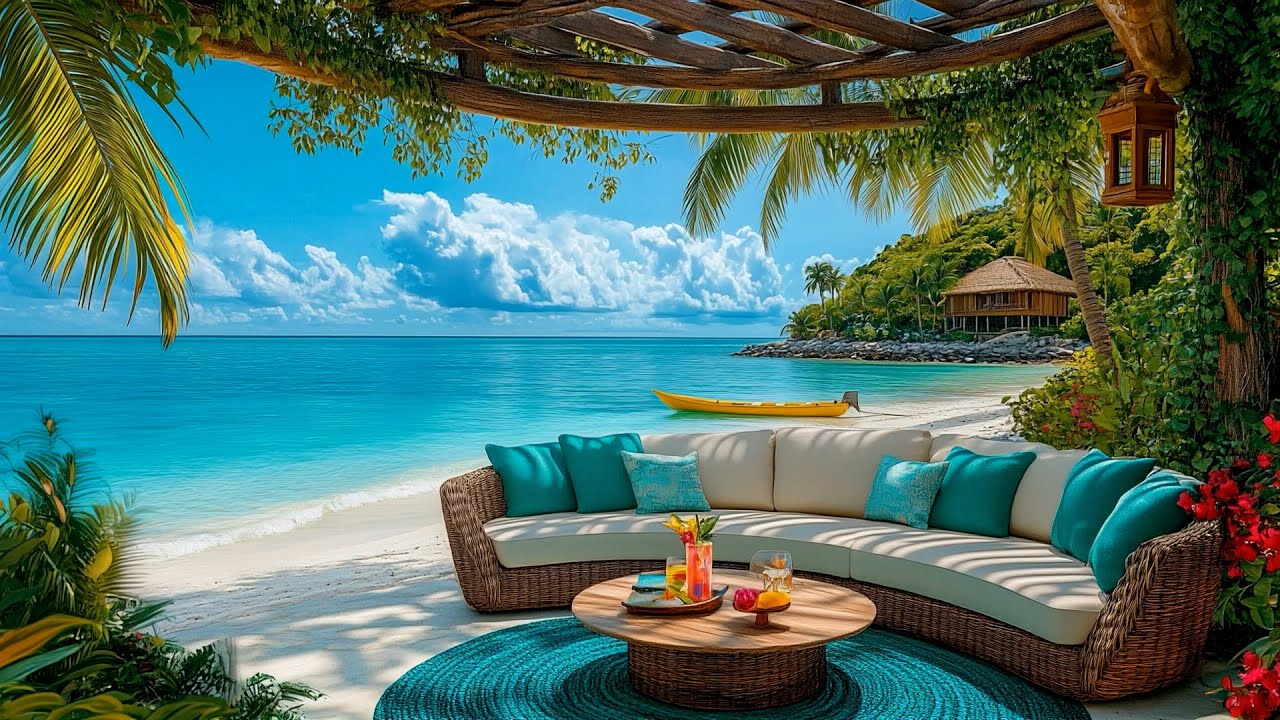 Azure Beach Café ☀️ Bossa Nova Jazz for Tropical Vibes