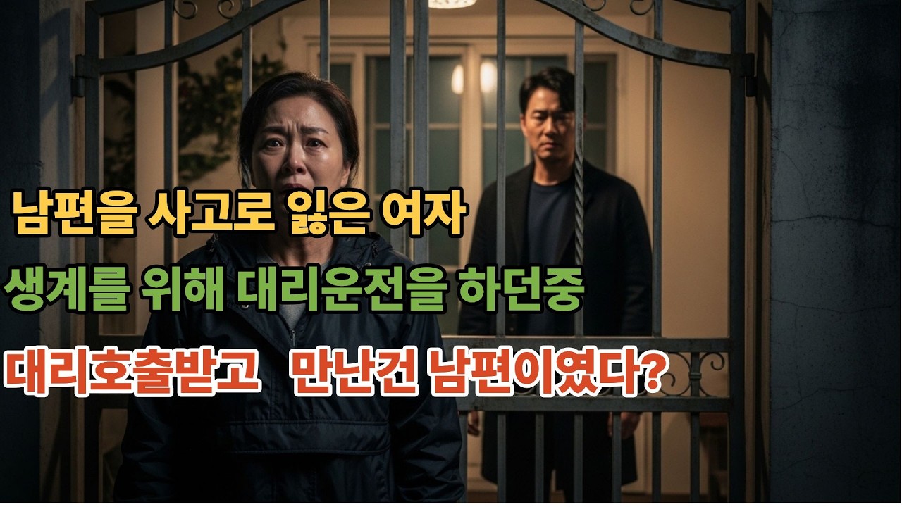남편을 사고로 잃은 여자 생계를 위해 대리운전을 하던중.. 대리호출 받고 만난건 남편이였다?   ㅣ가족드라마 ㅣ휴먼스토리 ㅣ시니어채널 ㅣ눈물주의 ㅣ반전드라마 ㅣ감동실화 부부애