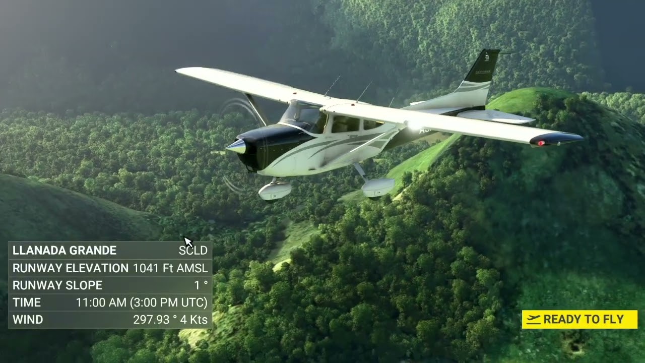 Llanada Grande - Landing Challenge