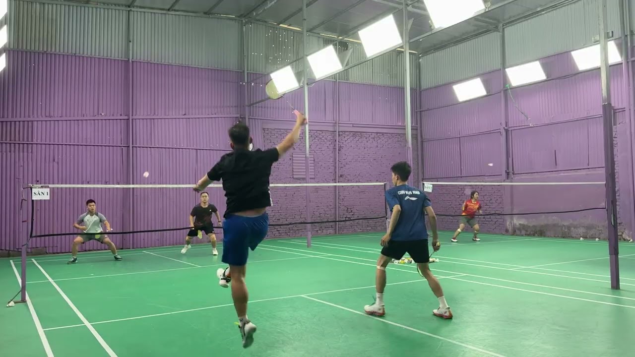 Đôi nam: Mây/Hậu - Đạt/Long