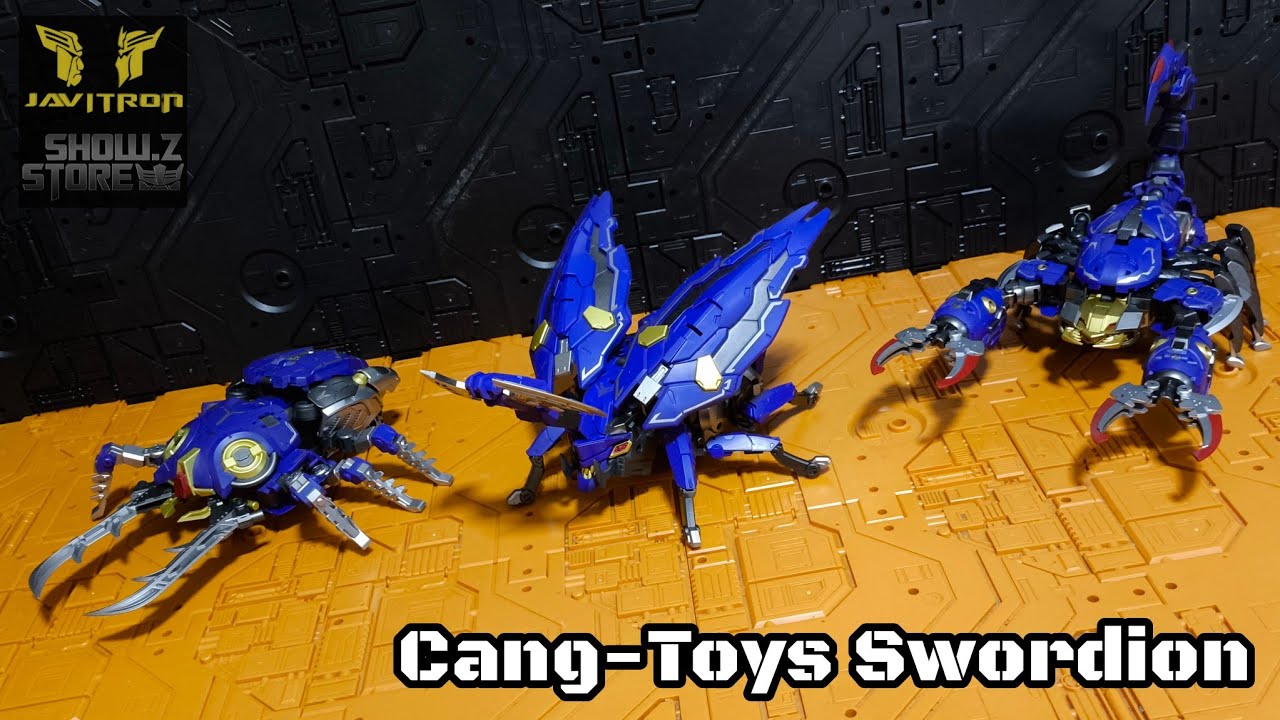 Cang-Toys HCZ003 Transage Bergion Swordion Insecticons Masterpiece Javitron @ShowZStore 