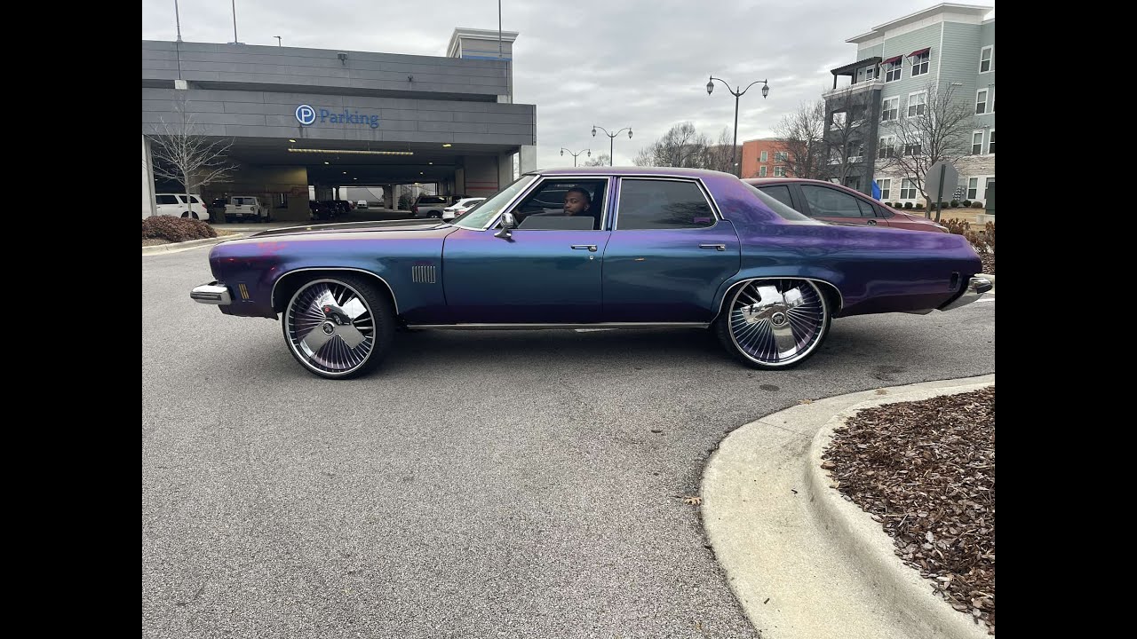 1971 DELTA OLDSMOBILE 88 FLIPPING ON 26