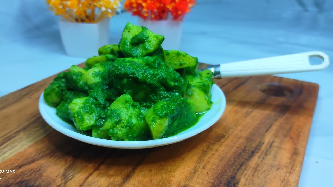 कानपुर की फेमस डिश धनिया वाले आलू | Dhaniya wale Aloo | Dhaniya Ke Aloo | Chutney Aloo
