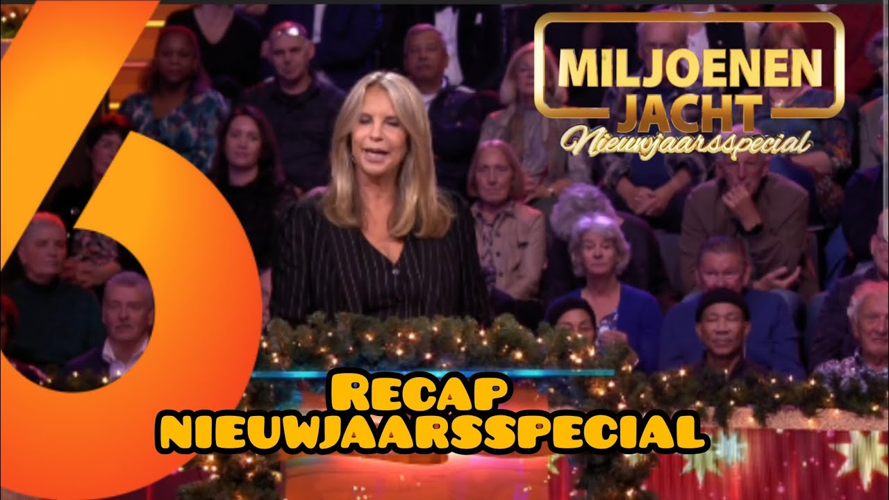 Recap : postcode loterij miljoenenjacht nieuwjaarsspecial  2025: uitreiking van de postcode kanjer