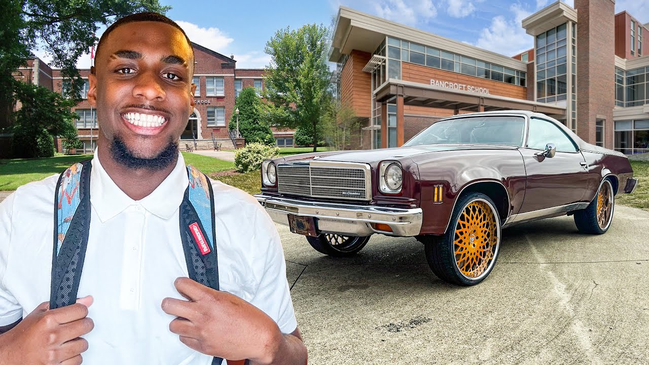 LATE TO SCHOOL IN MY 74 EL CAMINO
