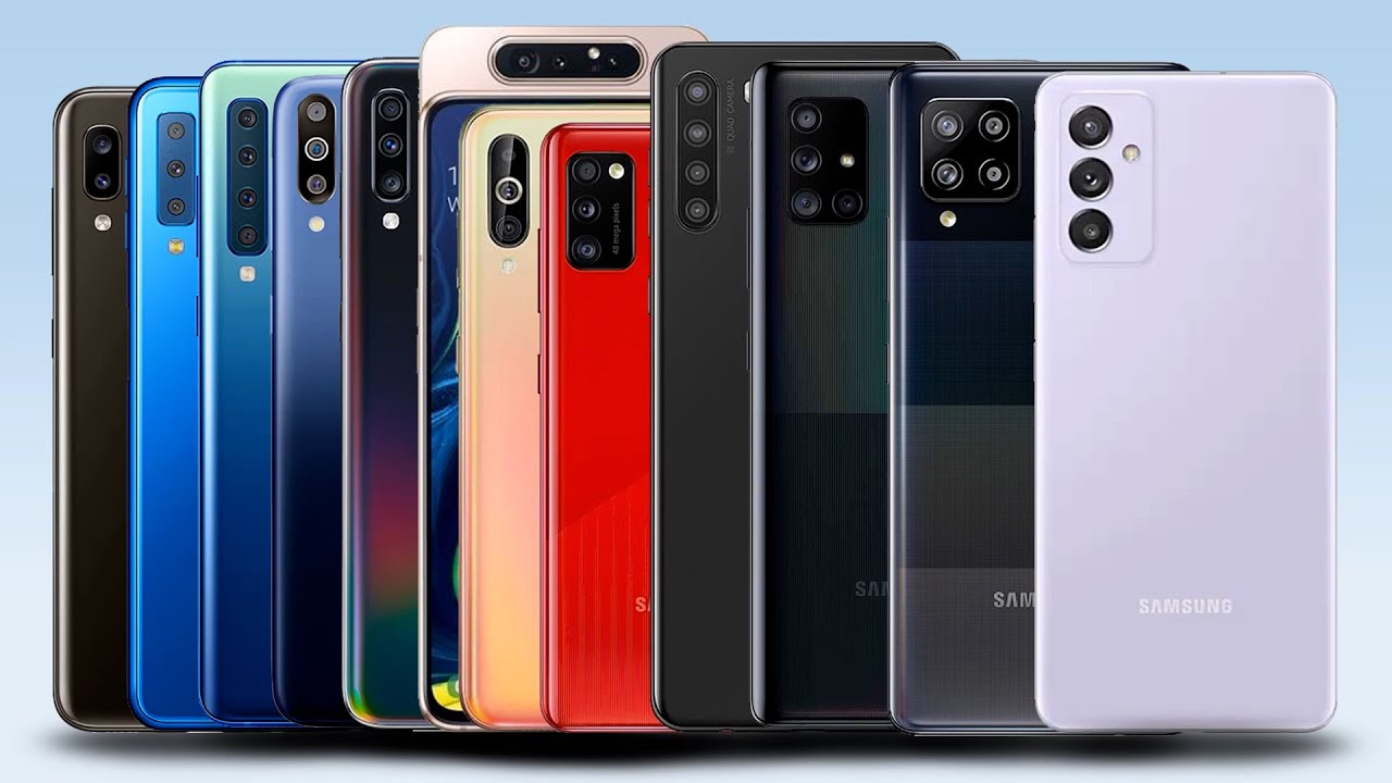 Samsung Galaxy A Series Phones Comparison
