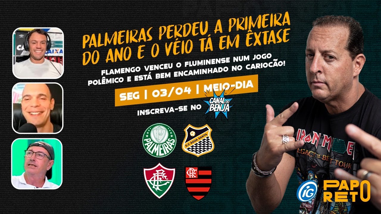 Papo Reto com Benja, Gladiador, Mano e Véio - Ep. 112 - 03/04/23