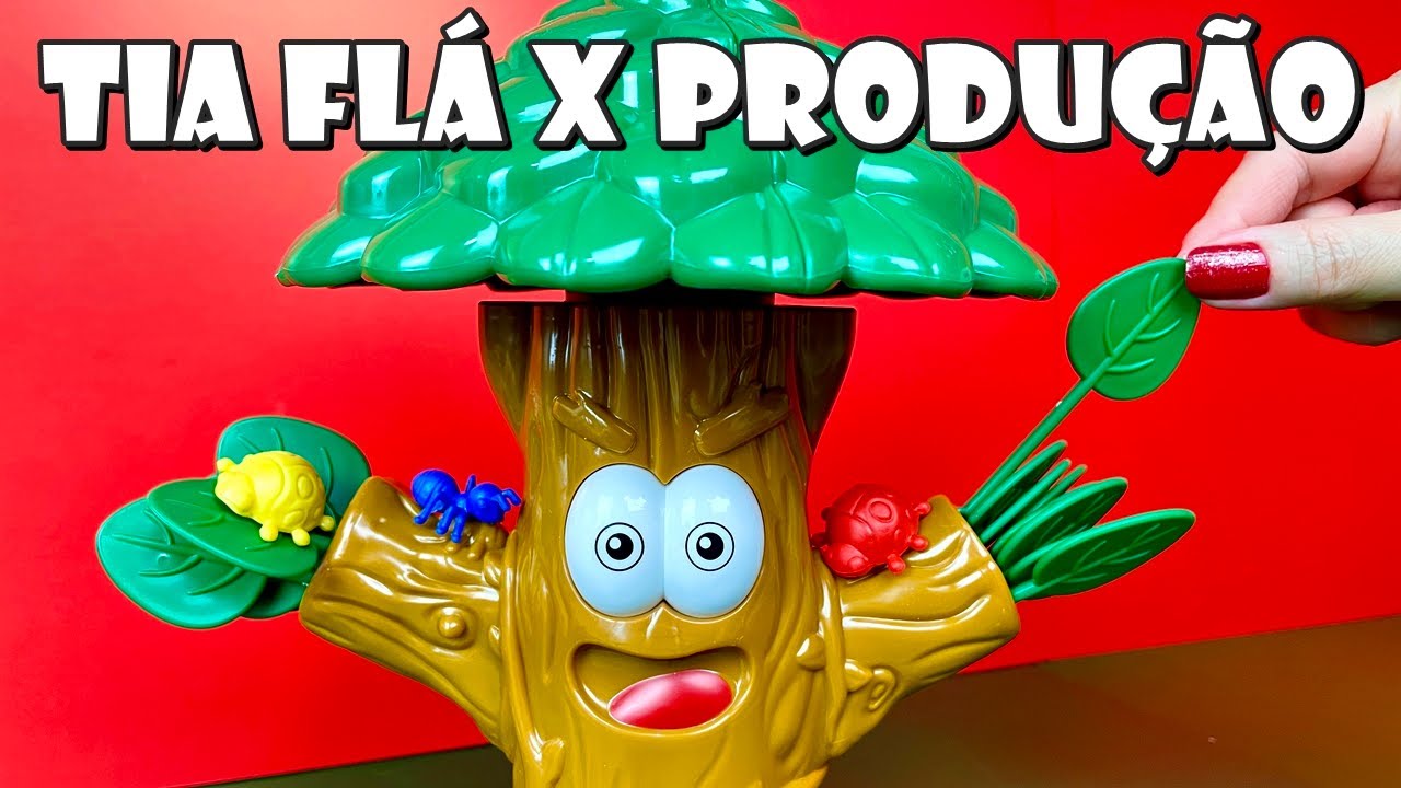 NÃO IRRITE a ÁRVORE! Tia Flá X Produção