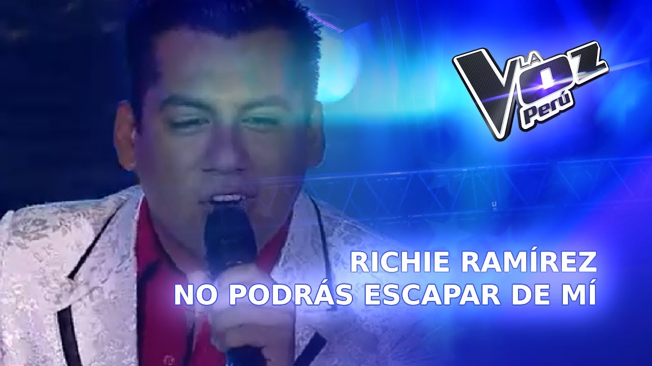 Richie Ramírez | No podrás escapar de mí | Conciertos | Temporada 2023 | La Voz Perú