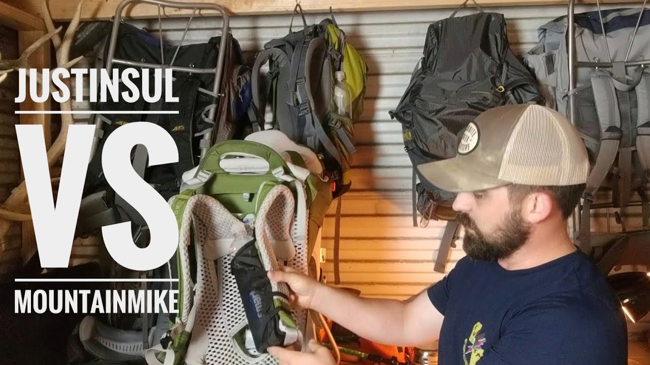 They stole his idea! The JustinUL water bottle carrier vs MountainMike