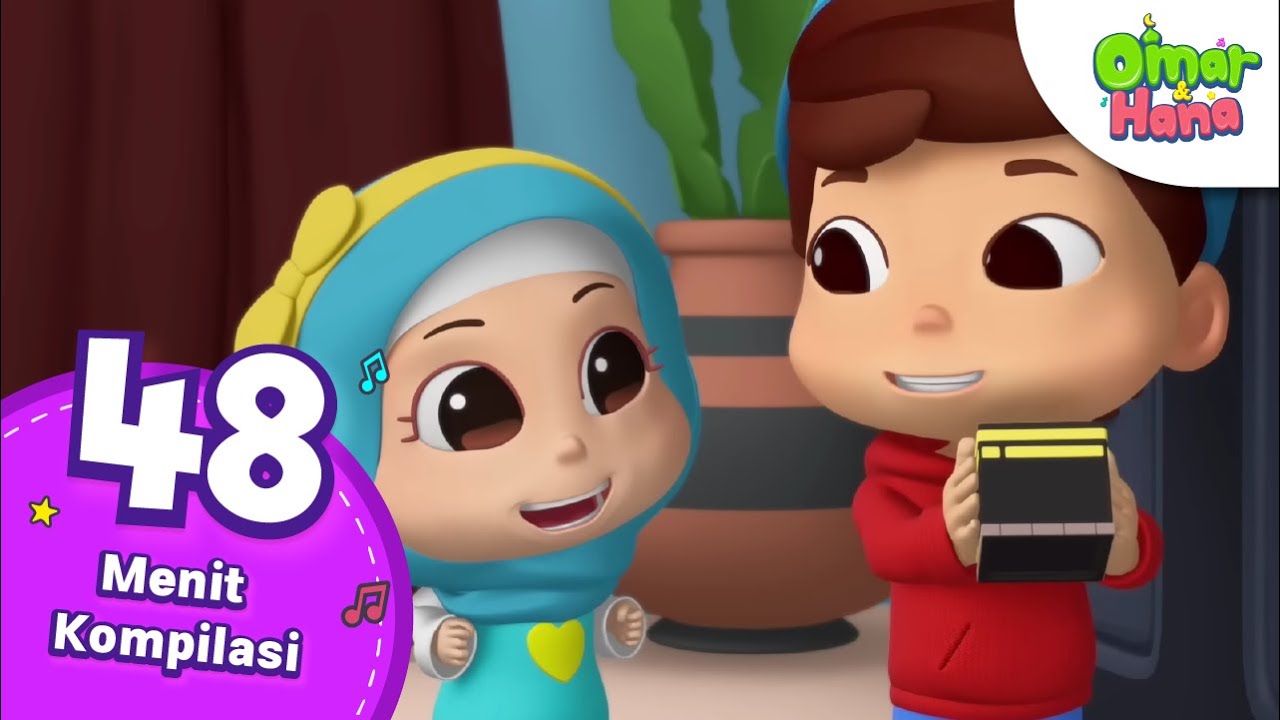 48 Menit Kompilasi | Lagu Anak Islami | Omar & Hana