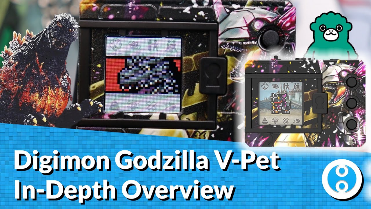 Digimon Color Godzilla V-Pet - In-Depth Overview