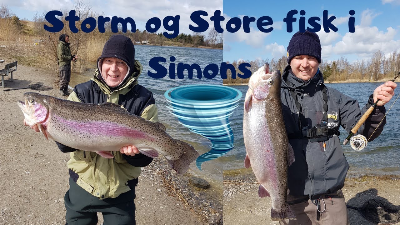 Storm og Store fisk i Simons Put and Take: 2 x ny pr til Far og Søn