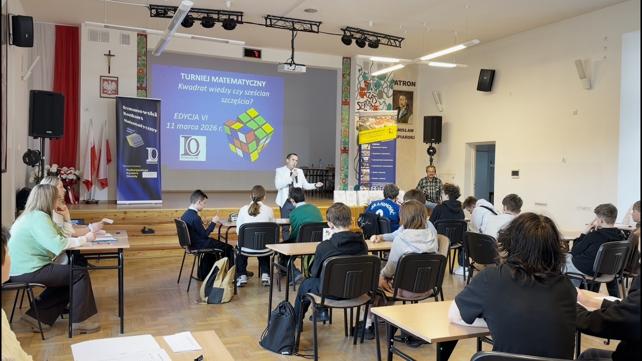Dzień liczby π oraz konkurs matematyczny „Kwadrat wiedzy czy sześcian szczęścia”