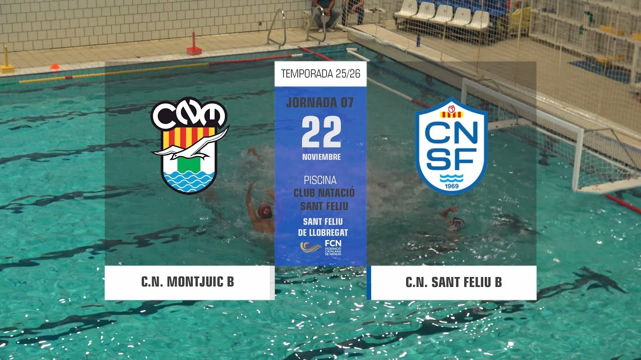Jornada 07 (25/26) - C.N. MONTJUIC B — C.N. SANT FELIU B
