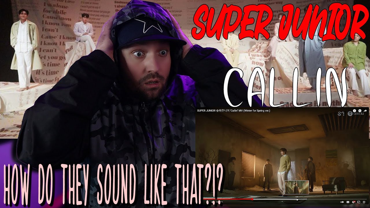 [NON VOCAL COACH] SUPER JUNIOR 슈퍼주니어 'Callin'' MV (Winter for Spring ver.) FIRST TIME REACTION