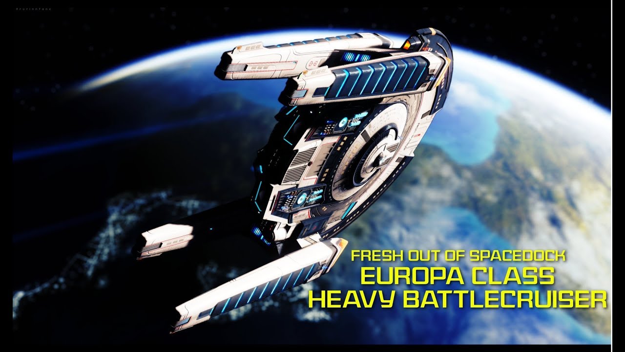 Europa Class Heavy Battlecruiser | Fresh Out Of Spacedock | Star Trek Online