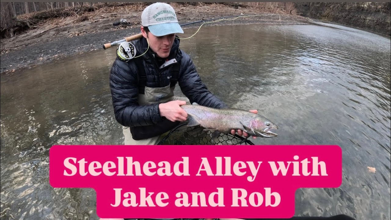 Swinging for Steelhead with Jake from Niagara Fishing and Hawg Master Charters