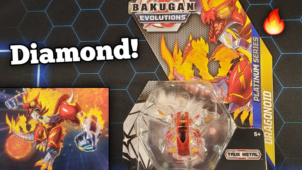 Bakugan Platinum Diamond Dragonoid Opening!! (Evolutions)