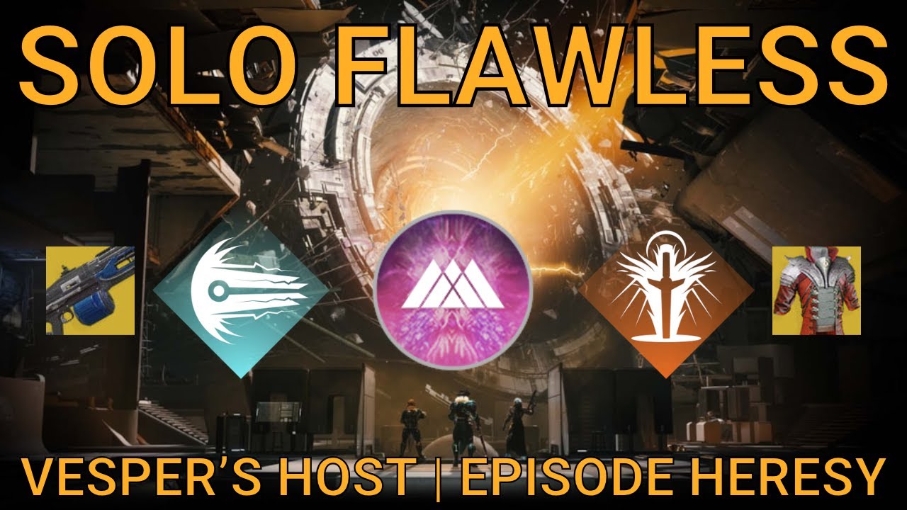 Solo Flawless Vesper’s Host on Warlock in 76 Minutes | Episode: Heresy (Destiny 2)