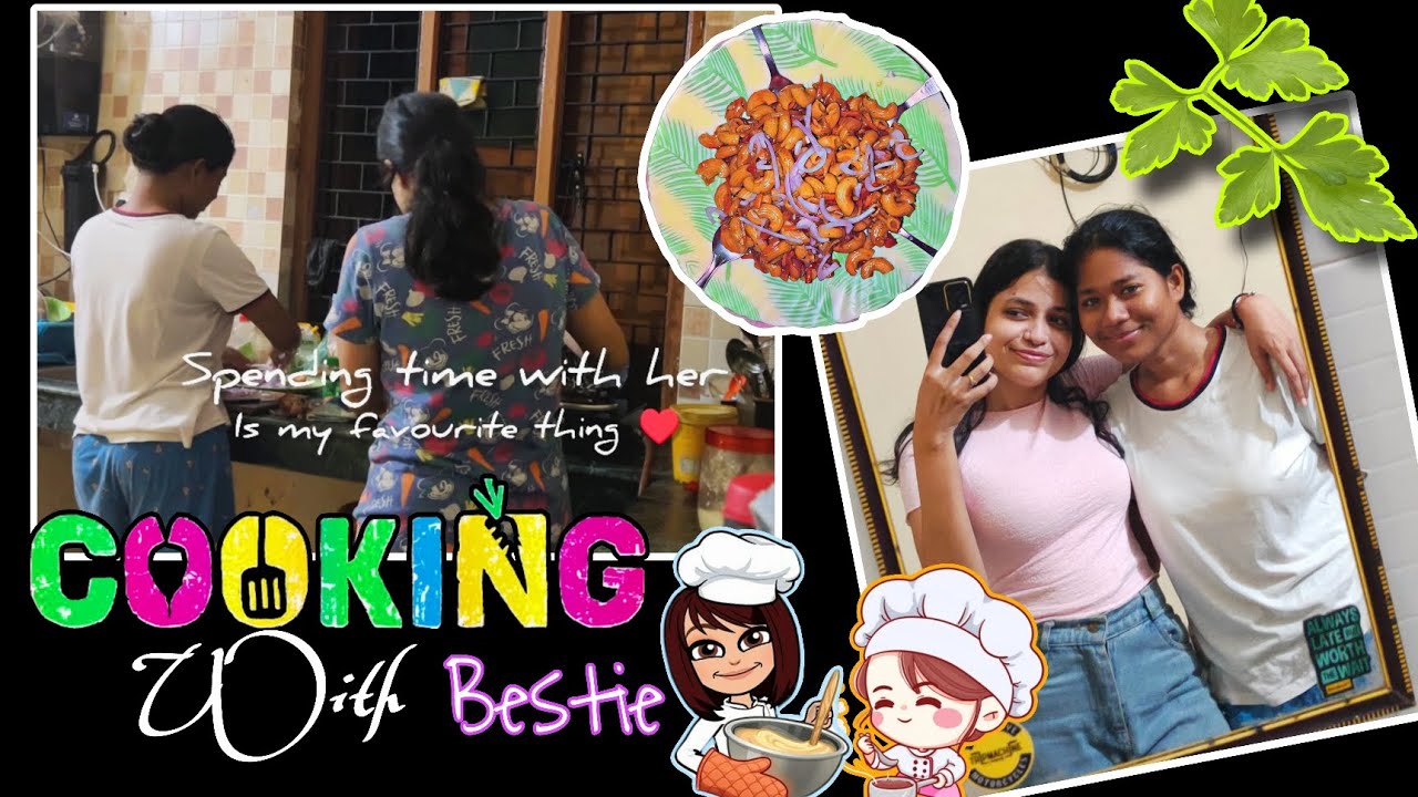 Coocking With Her👩‍❤️‍👩// ଭାଇ ହେଲା ଆମର Judge 🤣/Kitchen Vlog// Coocking Cave🍝