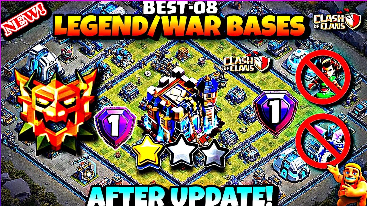 Best TH18 LEGEND BASE LINKS at +6400 Trophies in 2026 | Th18 War Bases | Clash of Clans Base Layouts