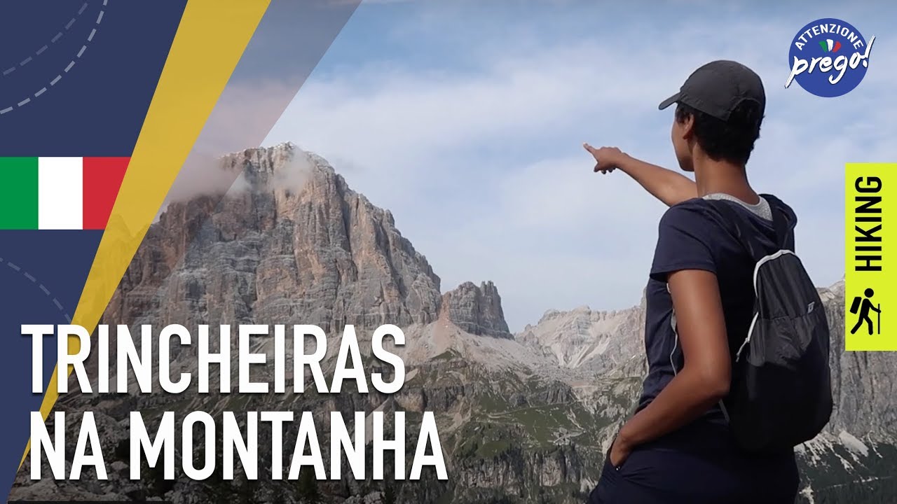 #DOLOMITAS | Em um campo de batalhas da Primeira Guerra Mundial | #hiking