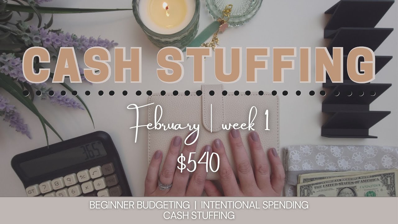 STUFFING $540 into CASH ENVELOPES | February 2026 | Week 1 | DEBT FREE JOURNEY