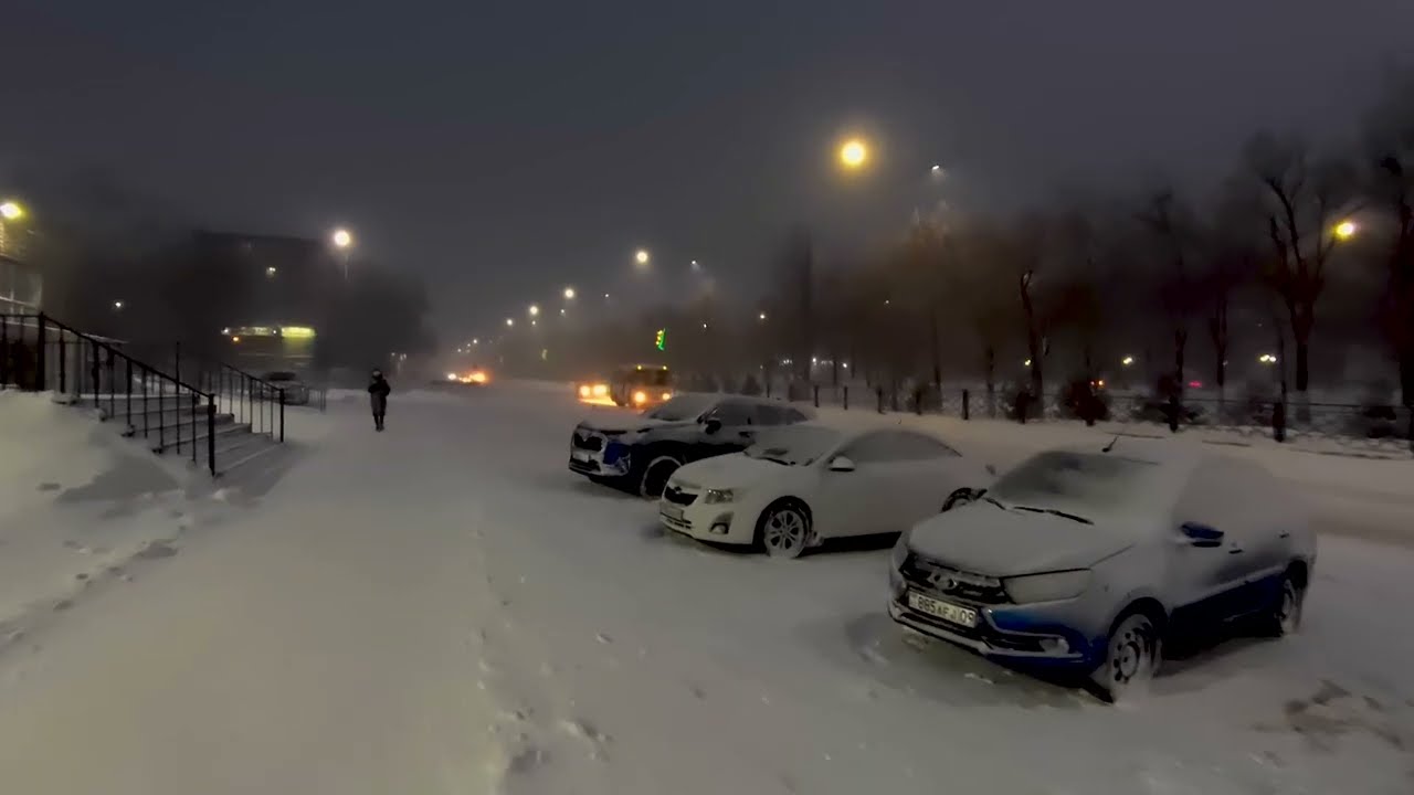 Метель Темиртау 10.01.2024 год