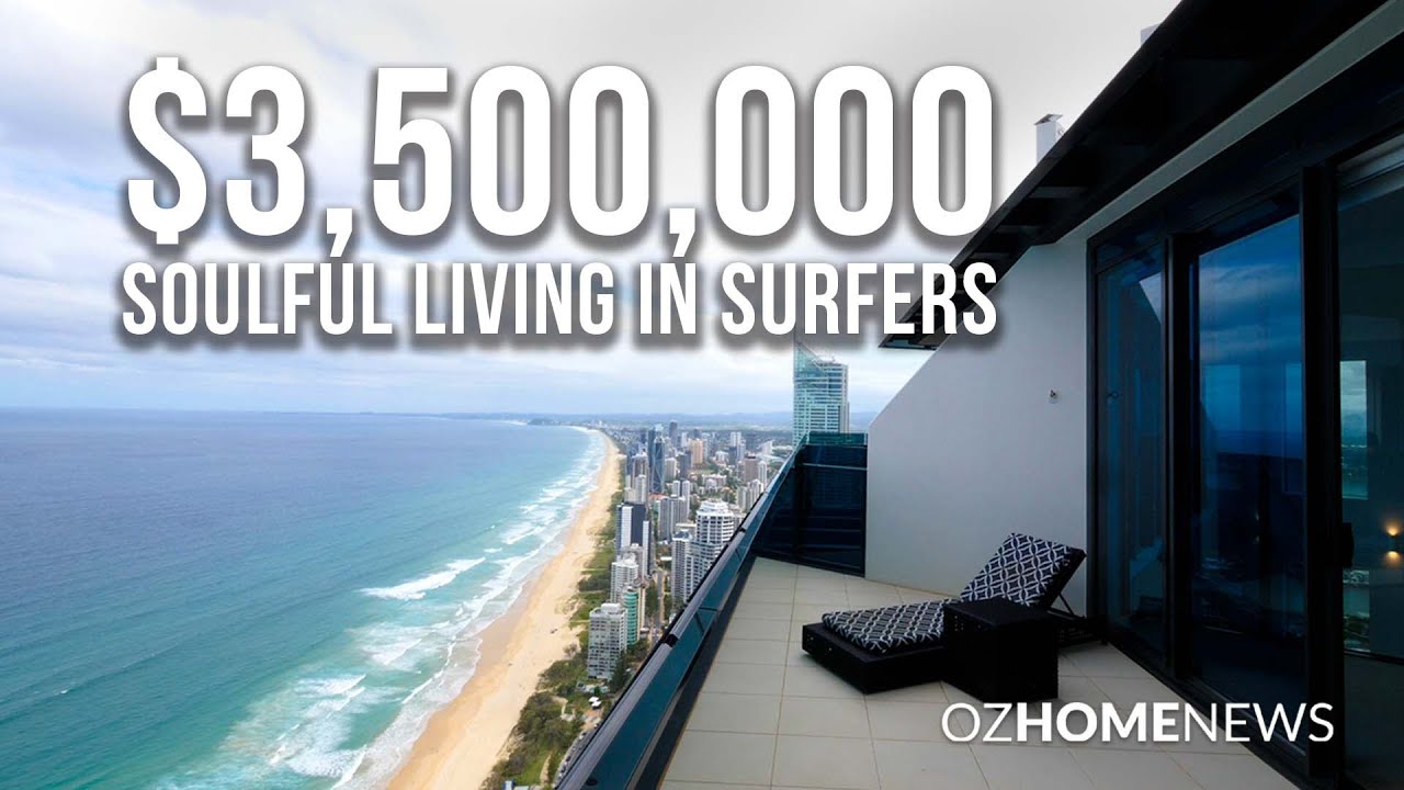 Full Tour - $3,500,000 Luxury Soul Apartment In Surfers Paradise. Views Are Mind-blowing!