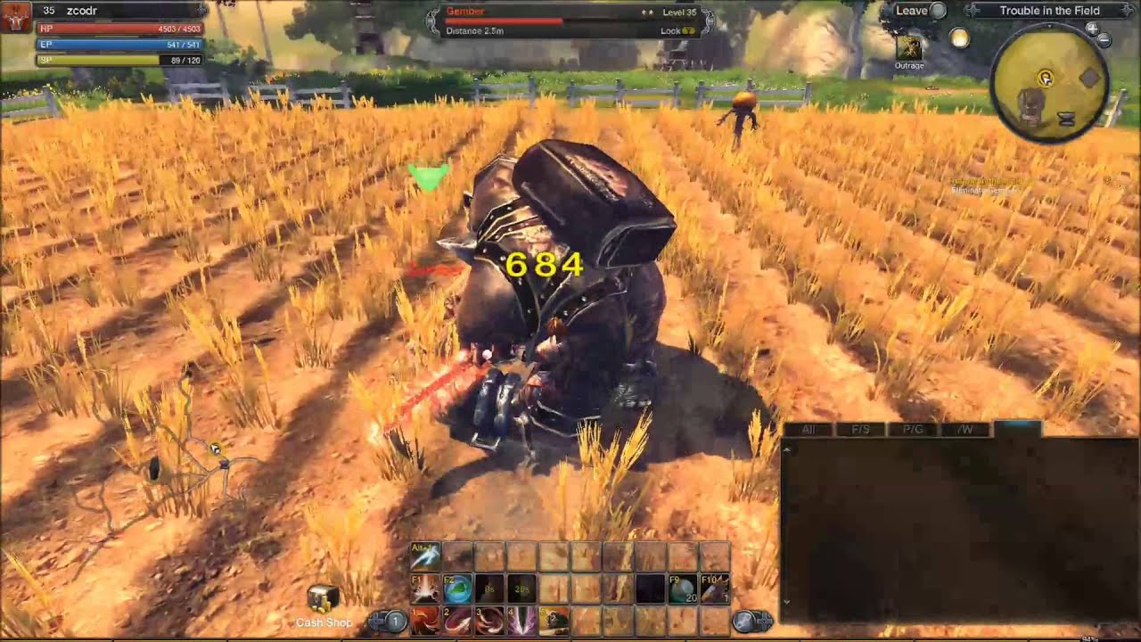 RaiderZ - Gember Solo - Berserker
