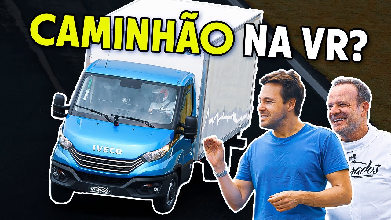O PRIMEIRO CAMINHÃO NA VOLTA RÁPIDA! Iveco Daily vai pra pista com Rubens Barrichello | #253