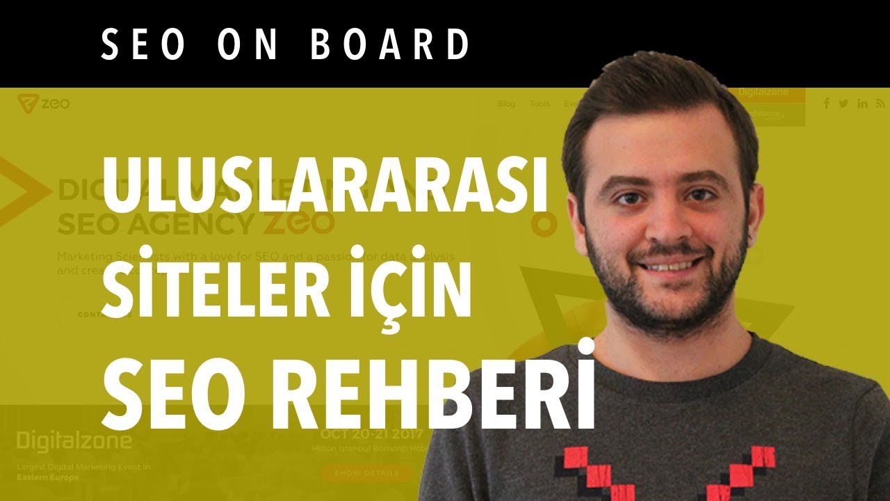 Uluslararası Siteler için SEO Rehberi - Okan Çakır