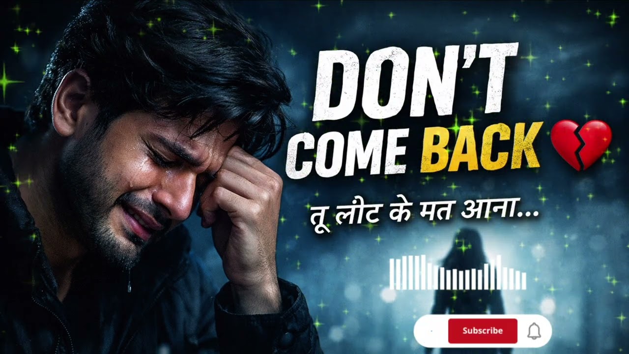 तू किसी और का हो गया 💔 | Very Sad Breakup Song 2026 | Heart Broken Male Song | New Hindi Sad Song
