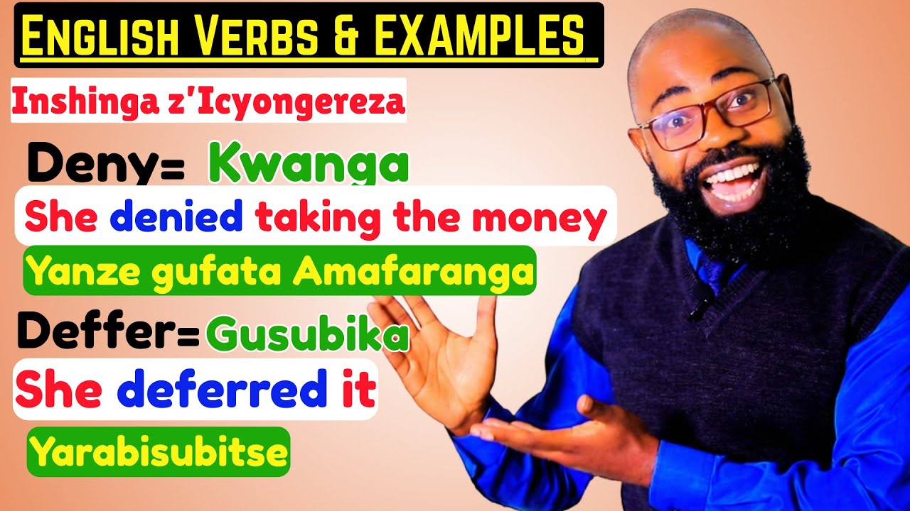 L686: Ukeneye Kuvuga Icyongereza Ugategwa? Menya aya Magambo y'Icyongereza